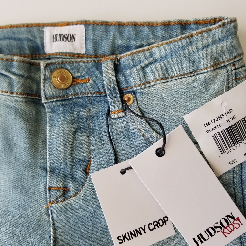 🛑SALE🛑New HUDSON Cuffed Cropped Skinny Jeans - Picture 4 of 7